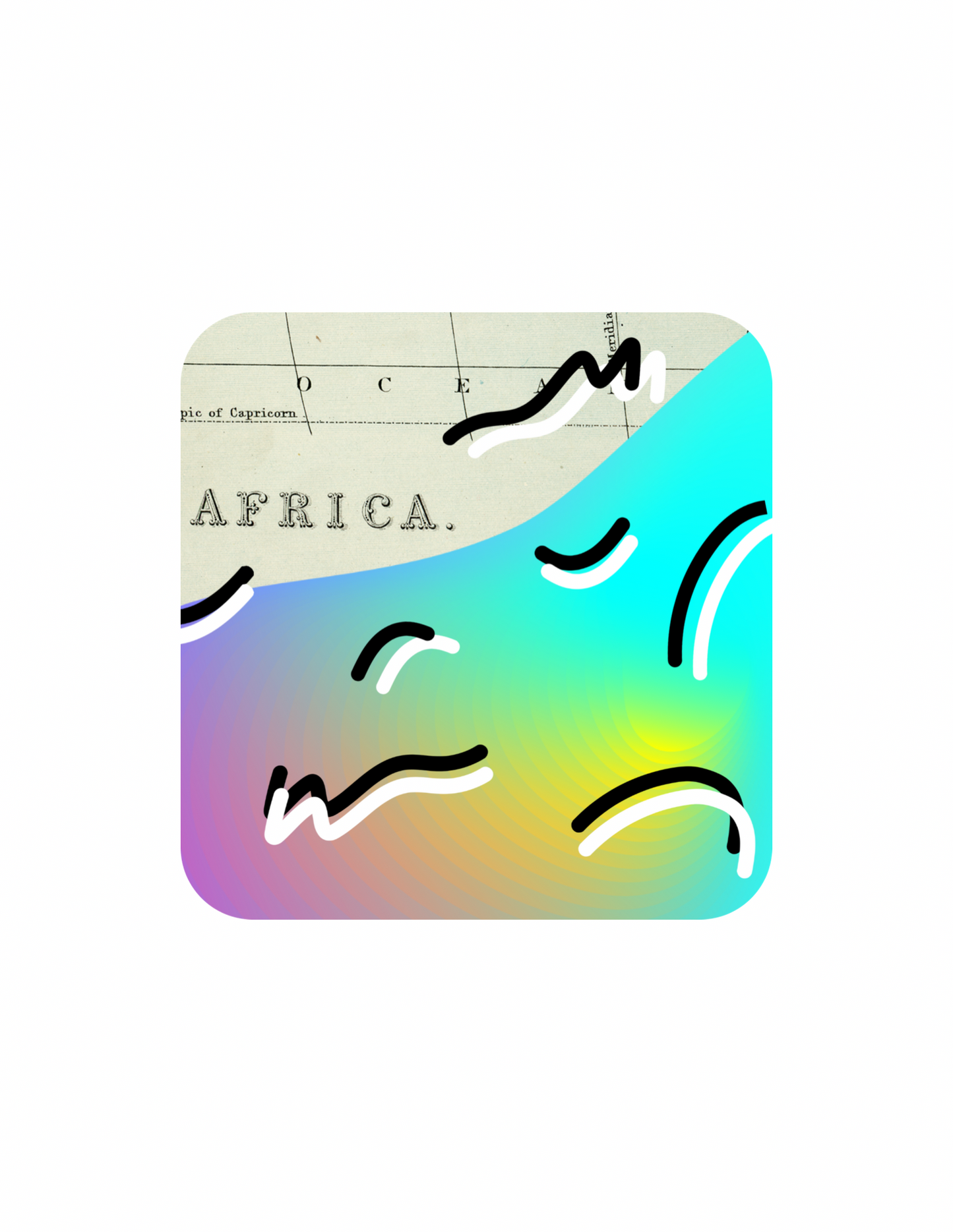 Africa Sticker